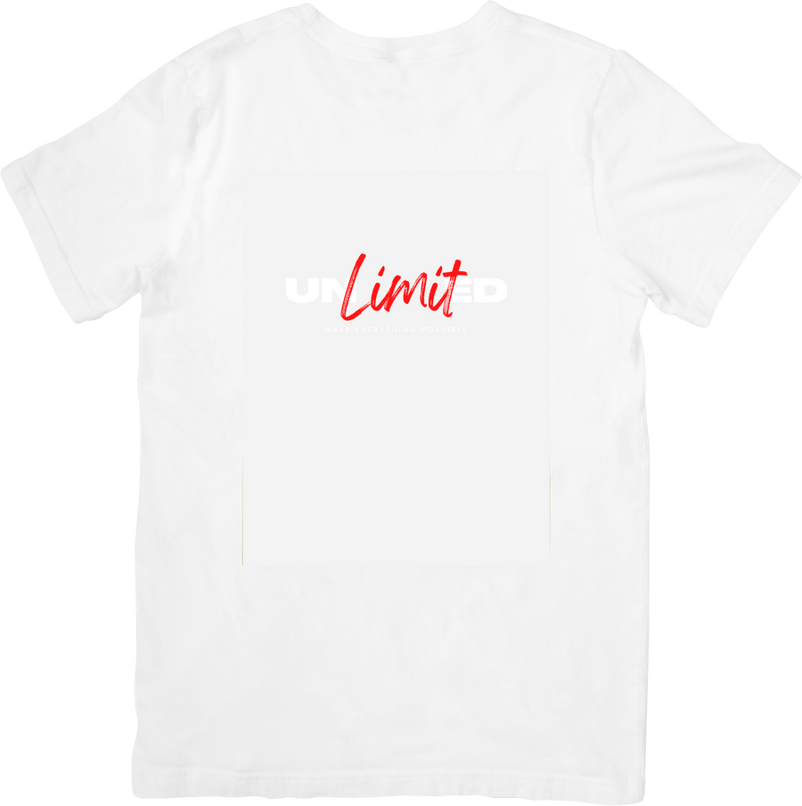 Unlimited Potential T-Shirt | Minimalist Motivational Bold Graphic Tee | Encouragement Gift