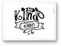 Thumbnail for Bee Kind Always Wall Art | Hand-Lettered Banner Print | Positive Quote Decor Gift