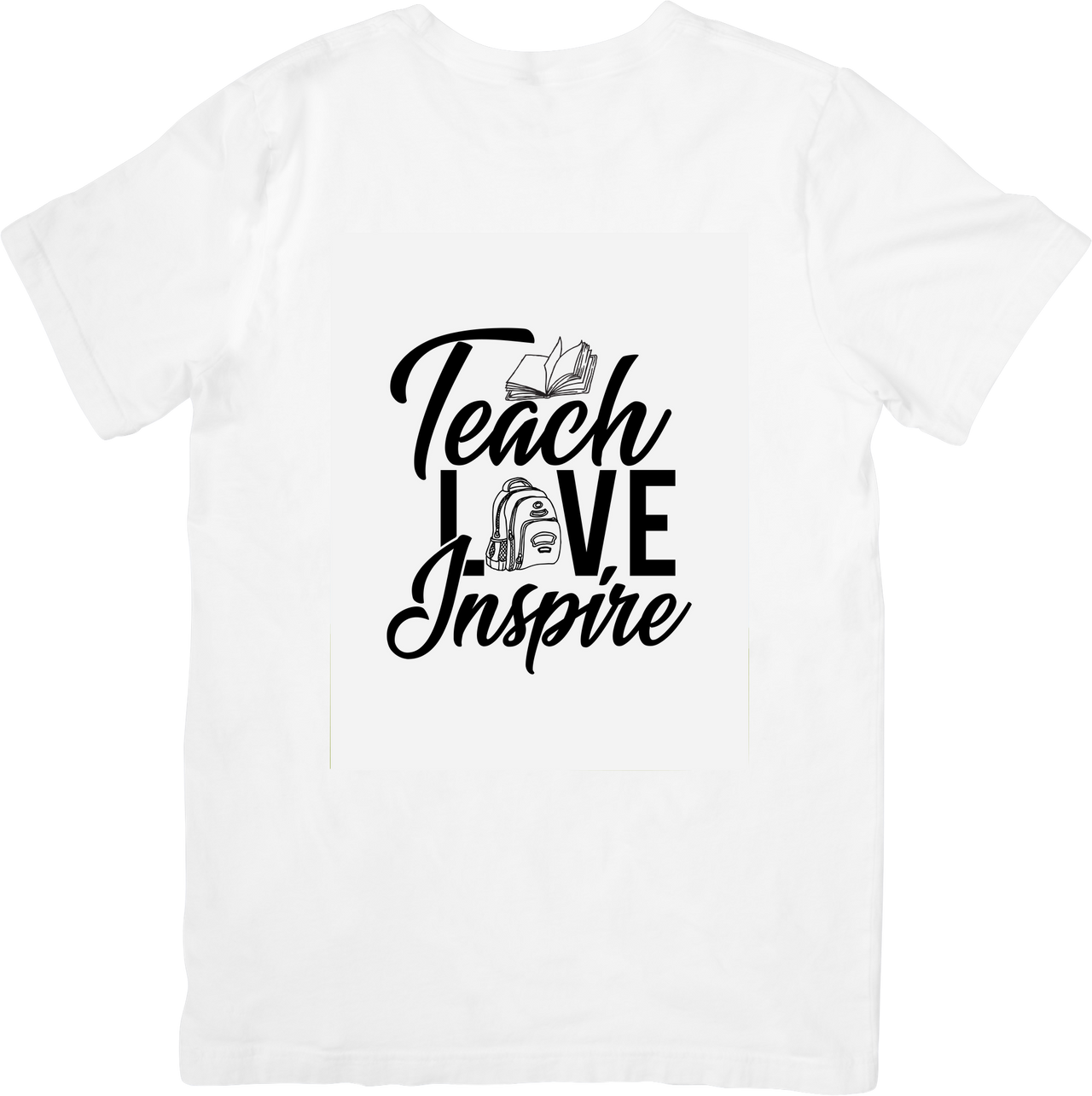 Teach Love Inspire T-Shirt | Heartfelt Teacher Appreciation Graphic Tee | Educator Gift